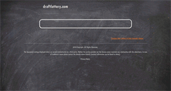Desktop Screenshot of draftlottery.com